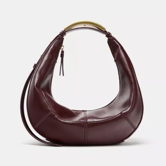 Zara oval bag with metal strap - Picture 3 of 3